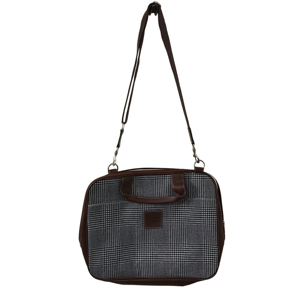 Barrington x the Honda classic houndstooth computer laptop crossbody bag